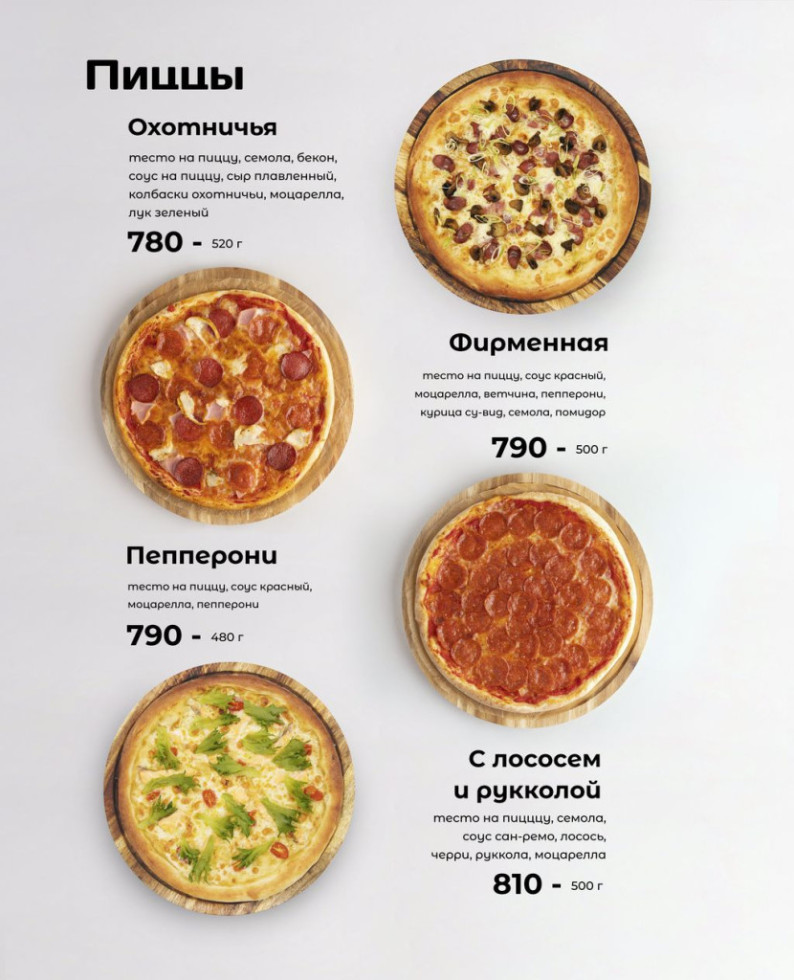 Пиццы